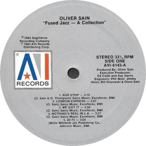 Oliver Sain - Fused Jazz - A Collection - 1983