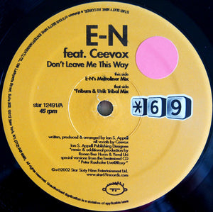 e-N - Don't Leave Me This Way