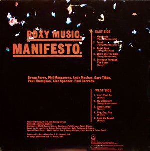 Roxy Music - Manifesto - 1979