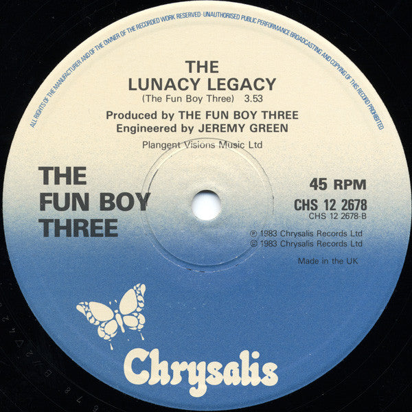 Fun Boy Three - The Tunnel Of Love - 1983