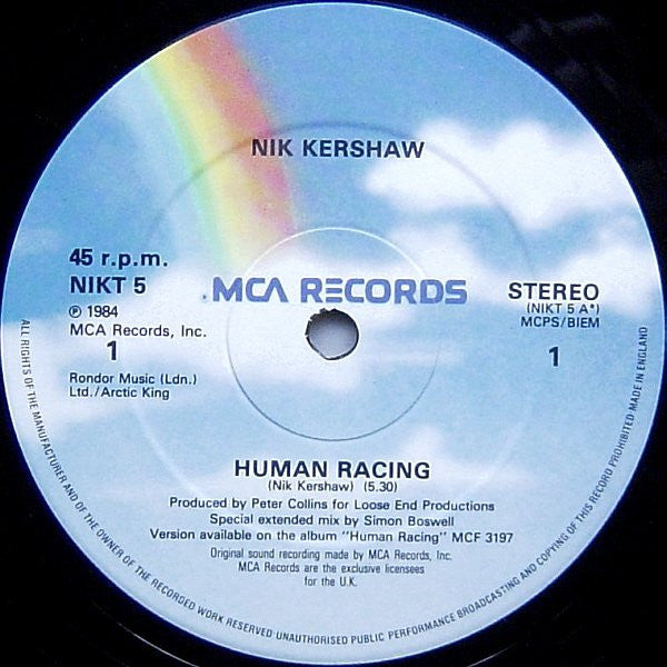 Nik Kershaw - Human Racing - 1984