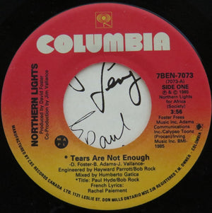 Northern Lights - Tears Are Not Enough - 1985