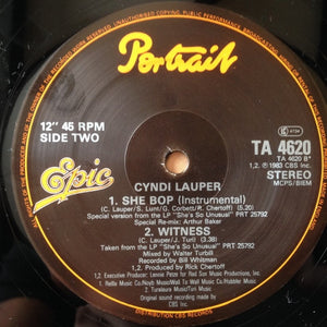 Cyndi Lauper - She Bop Vinyl Record