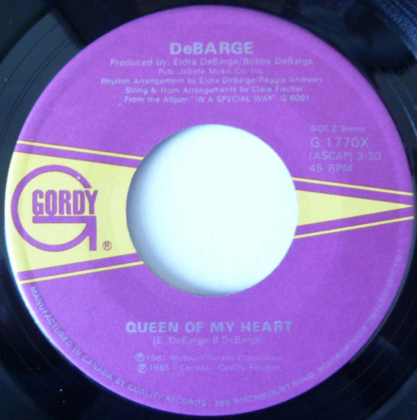 DeBarge - Rhythm Of The Night - 1985