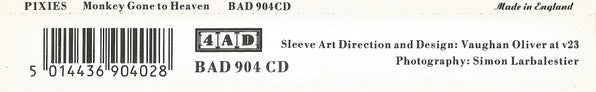 Pixies - Monkey Gone To Heaven (CD) - 1989