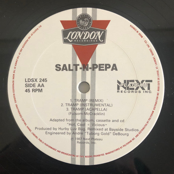 Salt-N-Pepa - Push It (Remix) / Tramp (Remix) Vinyl Record