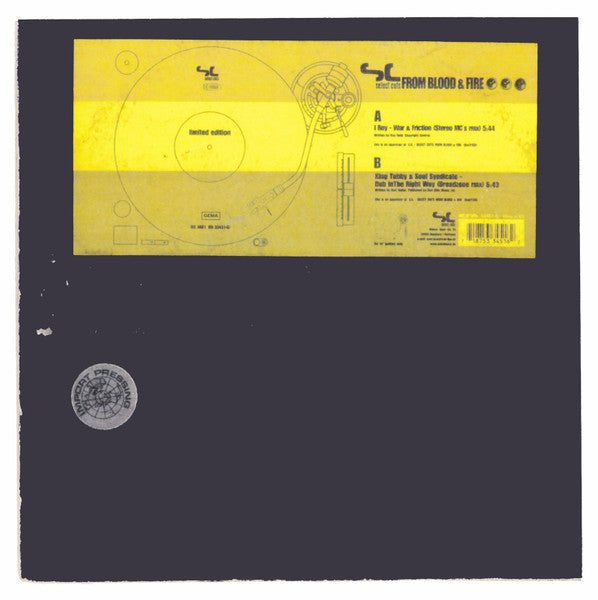 I-Roy / King Tubby & Soul Syndicate, The - Select Cuts From Blood & Fire - 2000