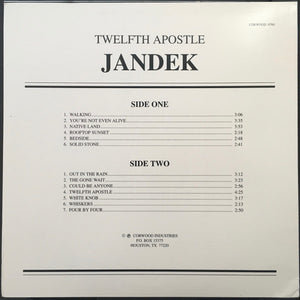 Jandek - Twelfth Apostle