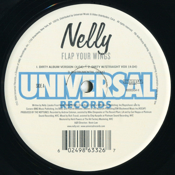 Nelly - Flap Your Wings / My Place