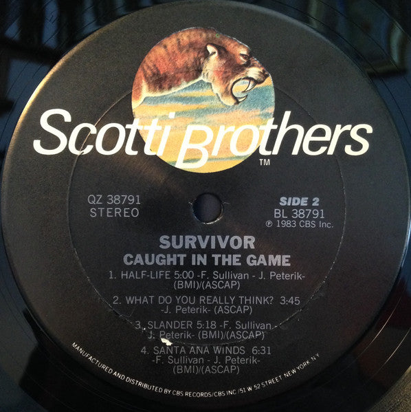 Survivor - Caught In The Game - 1983