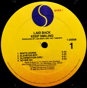 Laid Back - ...Keep Smiling - 1984
