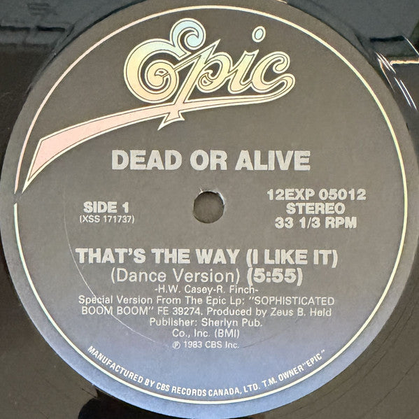 Dead Or Alive - That's The Way (I Like It) - 1984