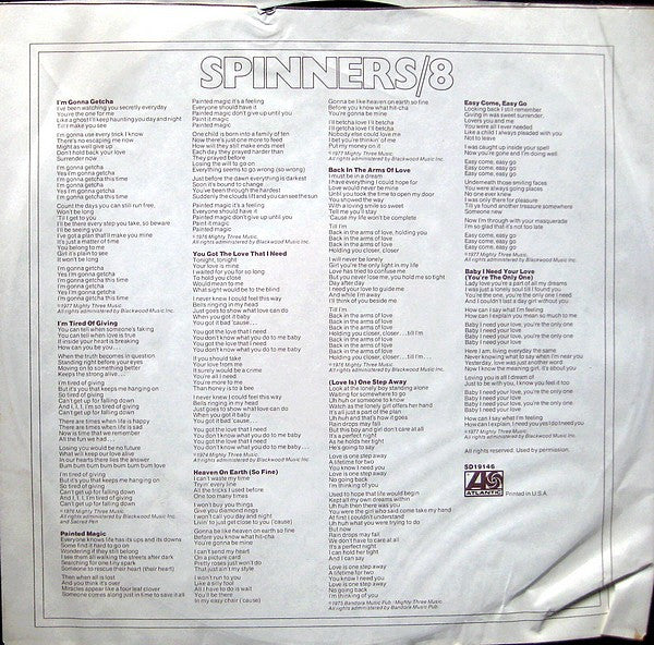 Spinners - Spinners/8 - 1977