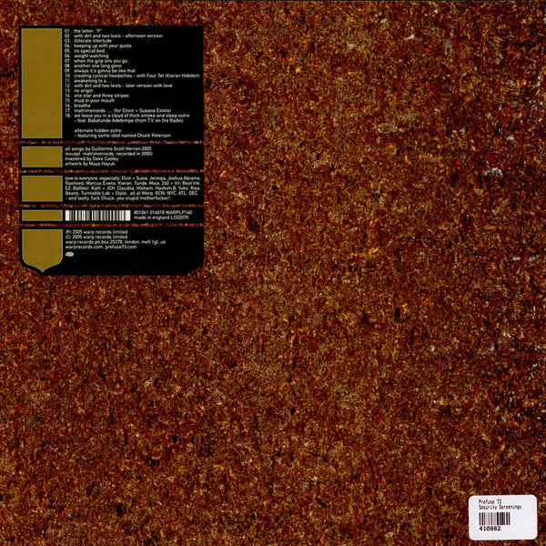 Prefuse 73 - Security Screenings - 2006