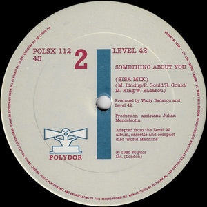 Level 42 - Something About You