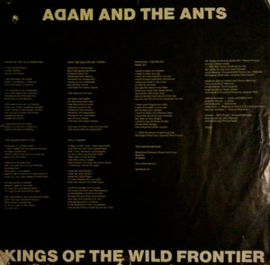 Adam And The Ants - Kings Of The Wild Frontier - 1981