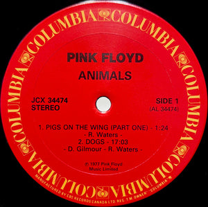 Pink Floyd - Animals Vinyl Record