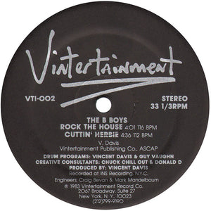 The B-Boys - Rock The House / Cuttin' Herbie