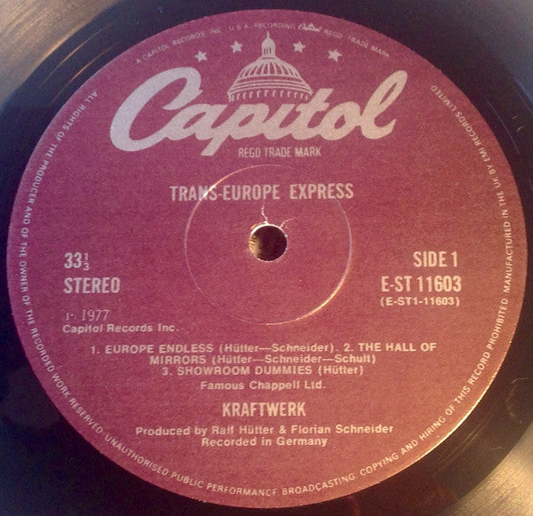 Kraftwerk - Trans-Europe Express - 1977