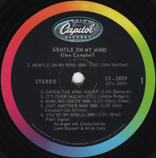 Glen Campbell - Gentle On My Mind - 1967