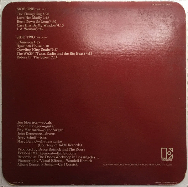 Doors, The - L.A. Woman - 1971