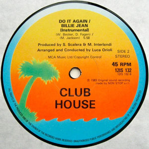 Club House - Do It Again / Billie Jean - 1983
