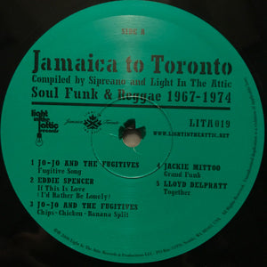 Various - Jamaica To Toronto (Soul Funk & Reggae 1967 - 1974) - 2006