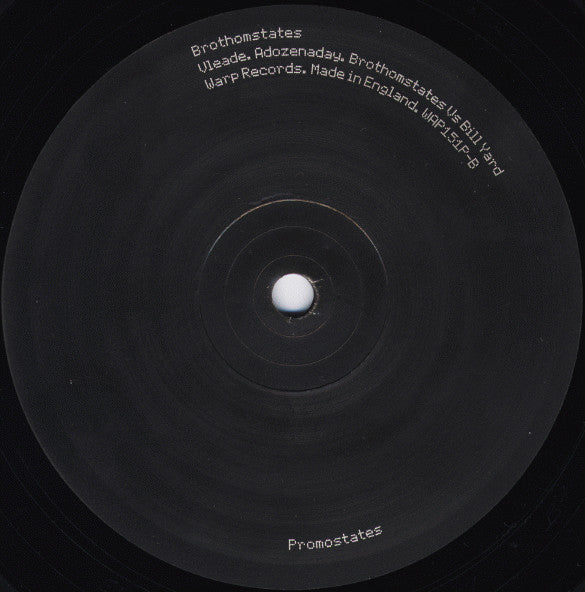 Brothomstates - Promostates - 2001