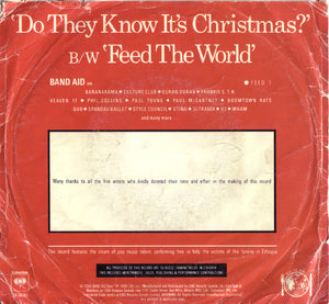 Band Aid - Do They Know It's Christmas? Vinyl Record