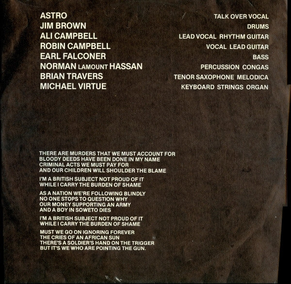UB40 - Signing Off - 1980