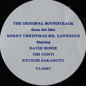 Ryuichi Sakamoto - Merry Christmas Mr Lawrence (Sound Track From The Motion Picture) - 1983