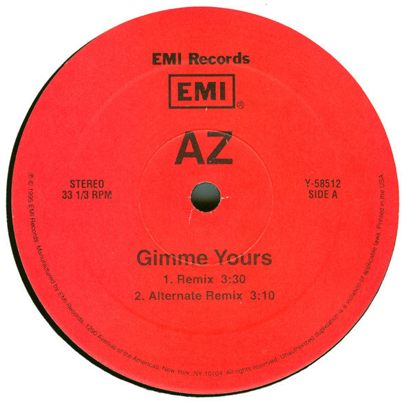 AZ - Gimme Yours