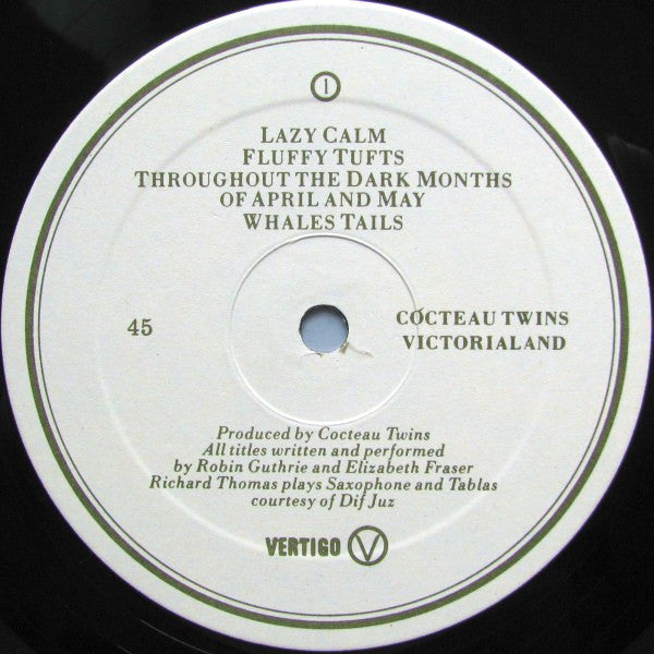 Cocteau Twins - Victorialand - 1986