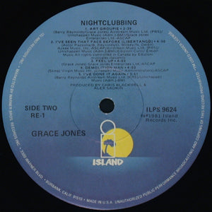 Grace Jones - Nightclubbing - 1981