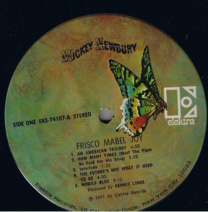 Mickey Newbury - 'Frisco Mabel Joy - 1971