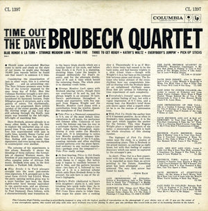 Dave Brubeck Quartet, The - Time Out - 1961