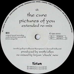 Cure, The - Pictures Of You - 1990