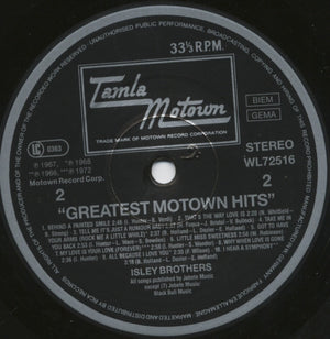 The Isley Brothers - Greatest Motown Hits