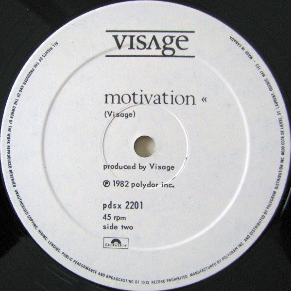 Visage - The Damned Don't Cry - 1982