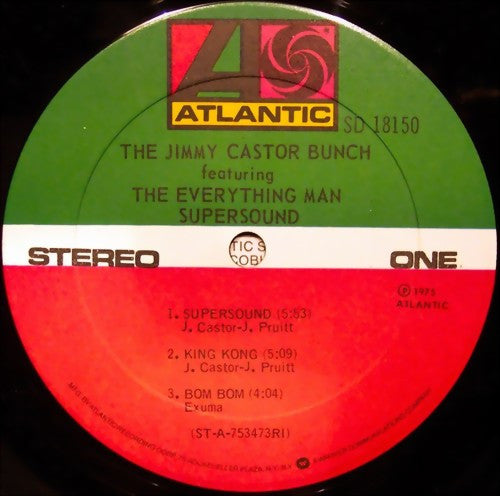 Jimmy Castor Bunch, The Featuring Everything Man, The - Supersound - 1975