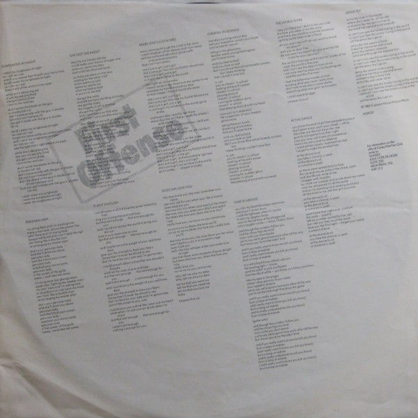 Corey Hart - First Offense - 1983