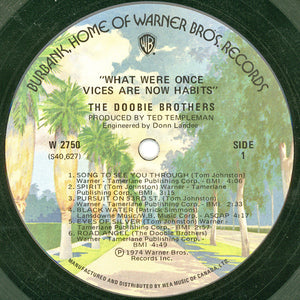 Doobie Brothers, The - What Were Once Vices Are Now Habits - 1974