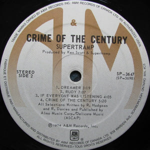 Supertramp - Crime Of The Century -