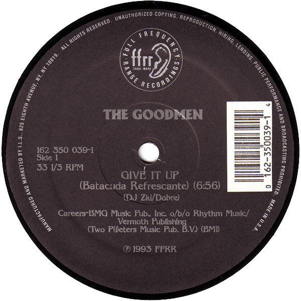 The Good Men - Give It Up
