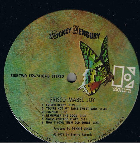 Mickey Newbury - 'Frisco Mabel Joy - 1971