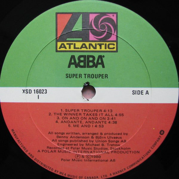 ABBA - Super Trouper - 1980