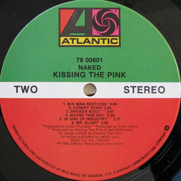 Kissing The Pink - Naked - 1983