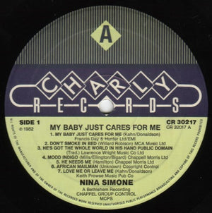 Nina Simone - My Baby Just Cares For Me - 1982