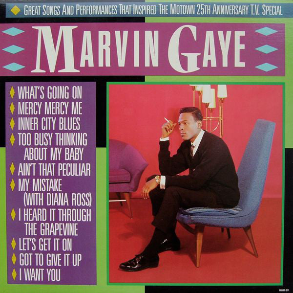 Marvin Gaye - Great Songs And Performances That Inspired The  Motown 25th Anniversary T.V. Special - 1983