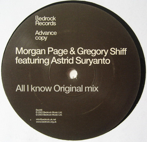 Morgan Page - All I Know